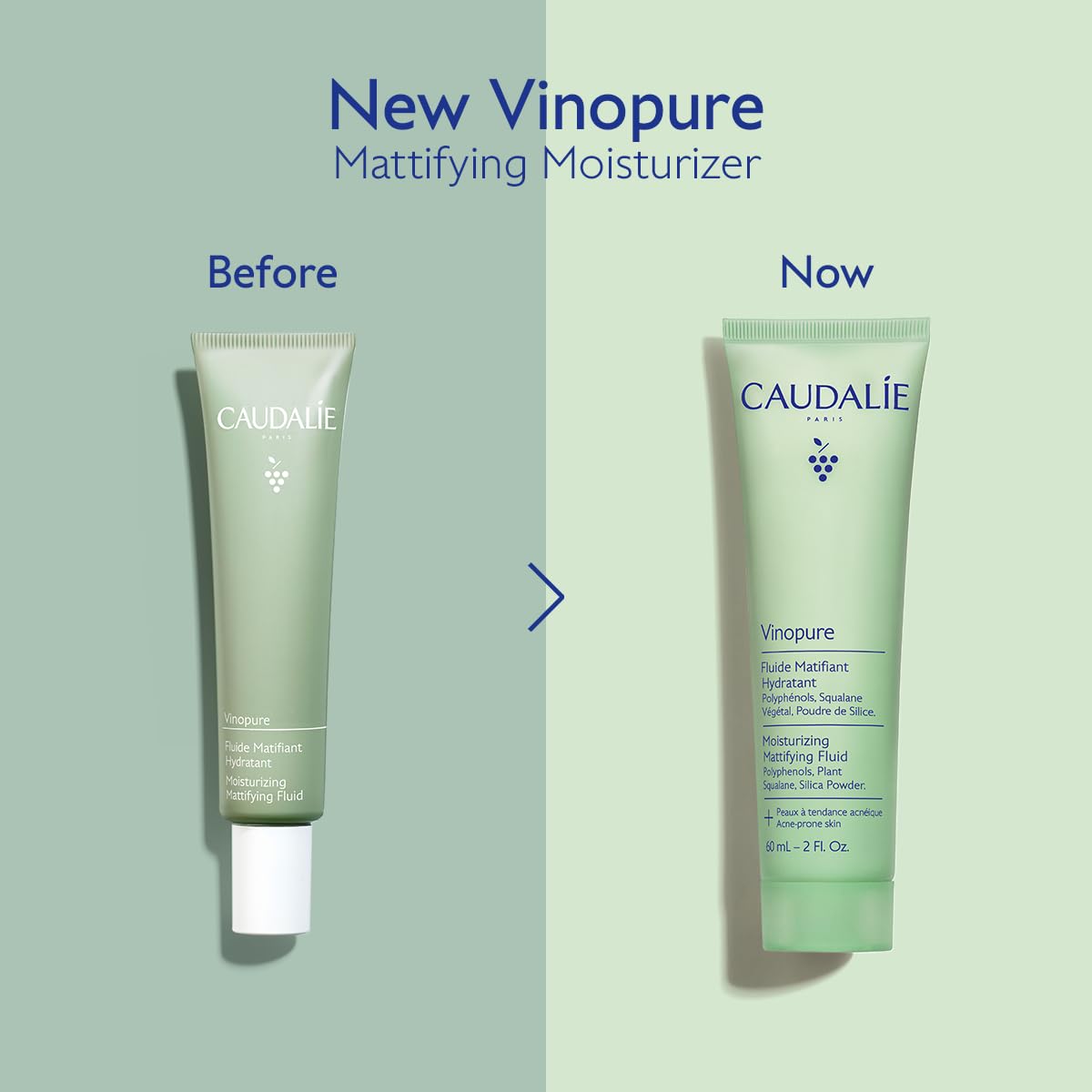 Caudalie Vinopure Oil-Control Moisturizer - 60 mL