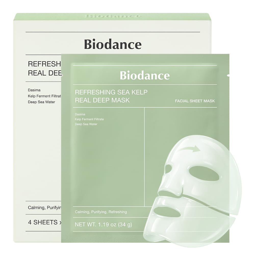 BIODANCE Rejuvenating Caviar PDRN Real Deep Mask, Overnight Hydrogel Face Mask, Skin Firming, Radiance, Enhancing Skin Recovery, Korean Skin Care, Mothers Day Gifts | 1.19oz(34g) x 4ea